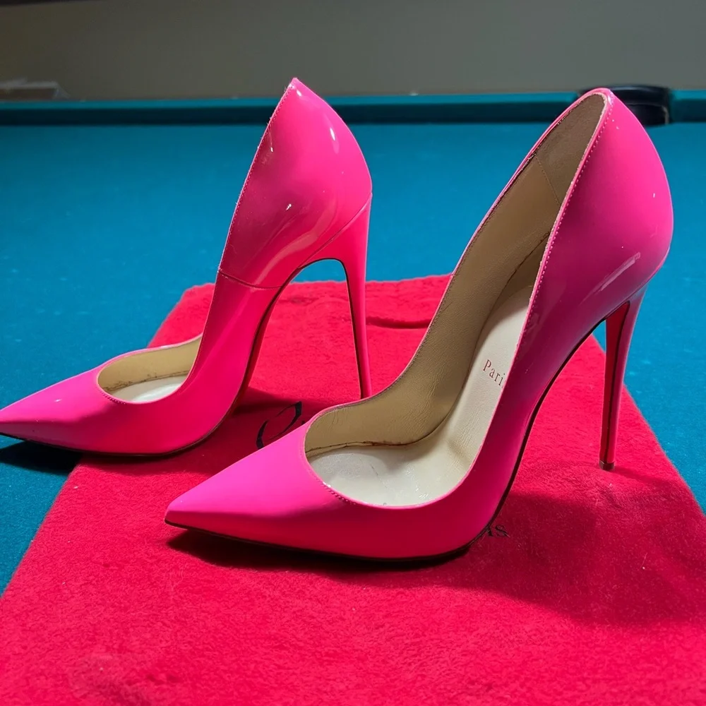 Christian Louboutin So Kate Heels - Pink EU 38.5 - Picture 2 of 9